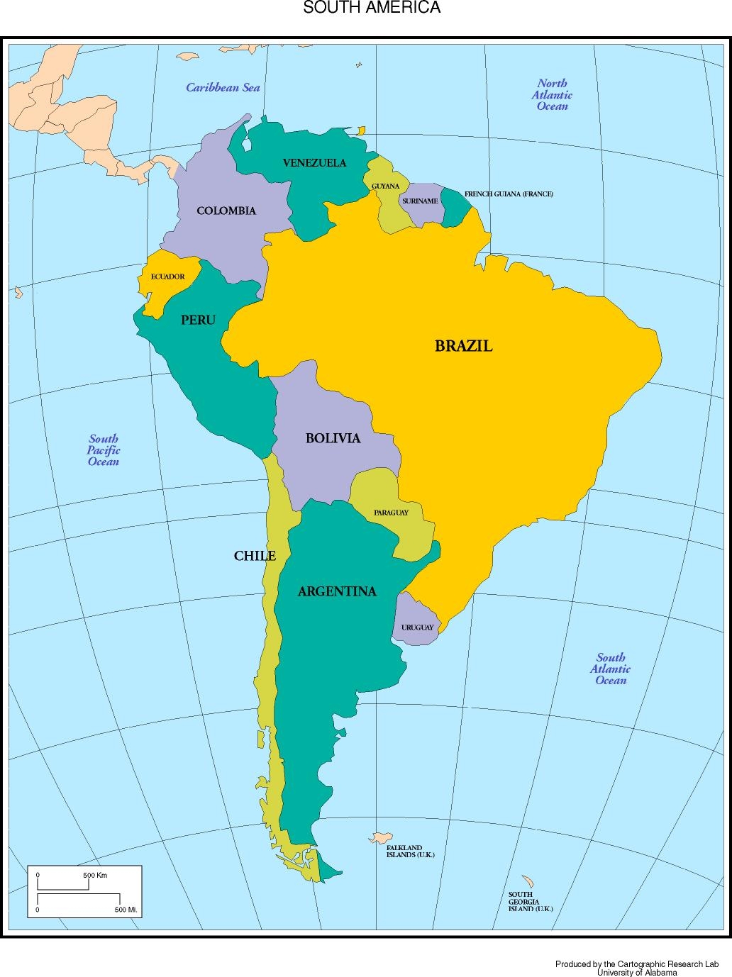 Maps Of The Americas