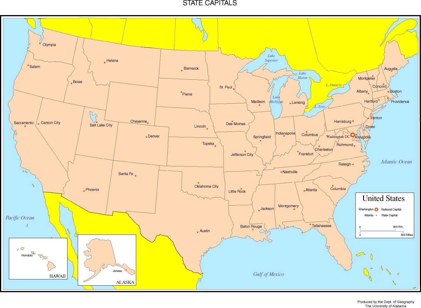 Usa Map Printable Usa Map Printable