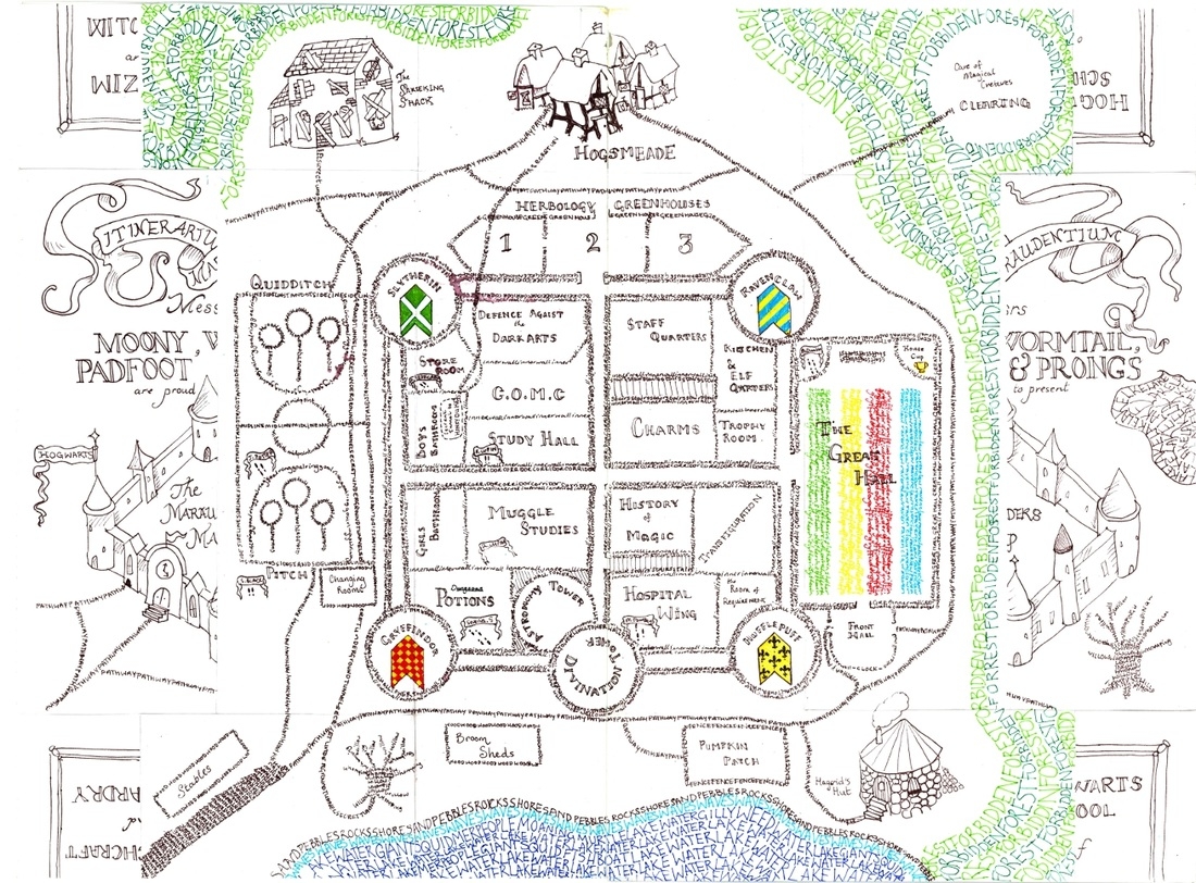 Marauder s Map Harry Potter And The Ring Of The Ancients