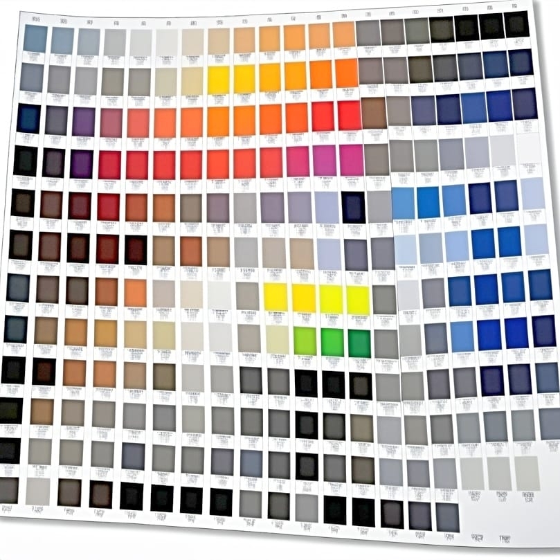 Mastering Print Perfection The Sublimation Color Chart Explained