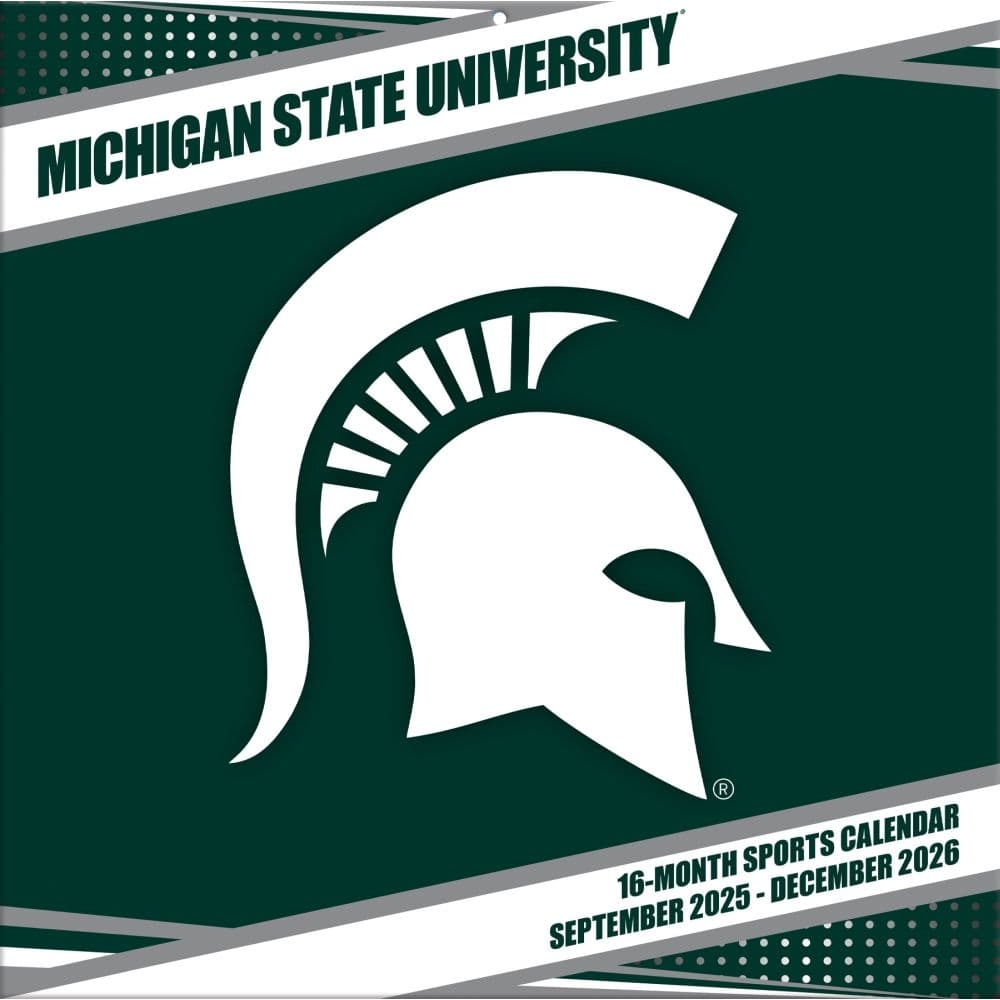 Michigan State Spartans 2026 Wall Calendar Calendars Michigan State Spartans 2026 Wall Calendar Calendars