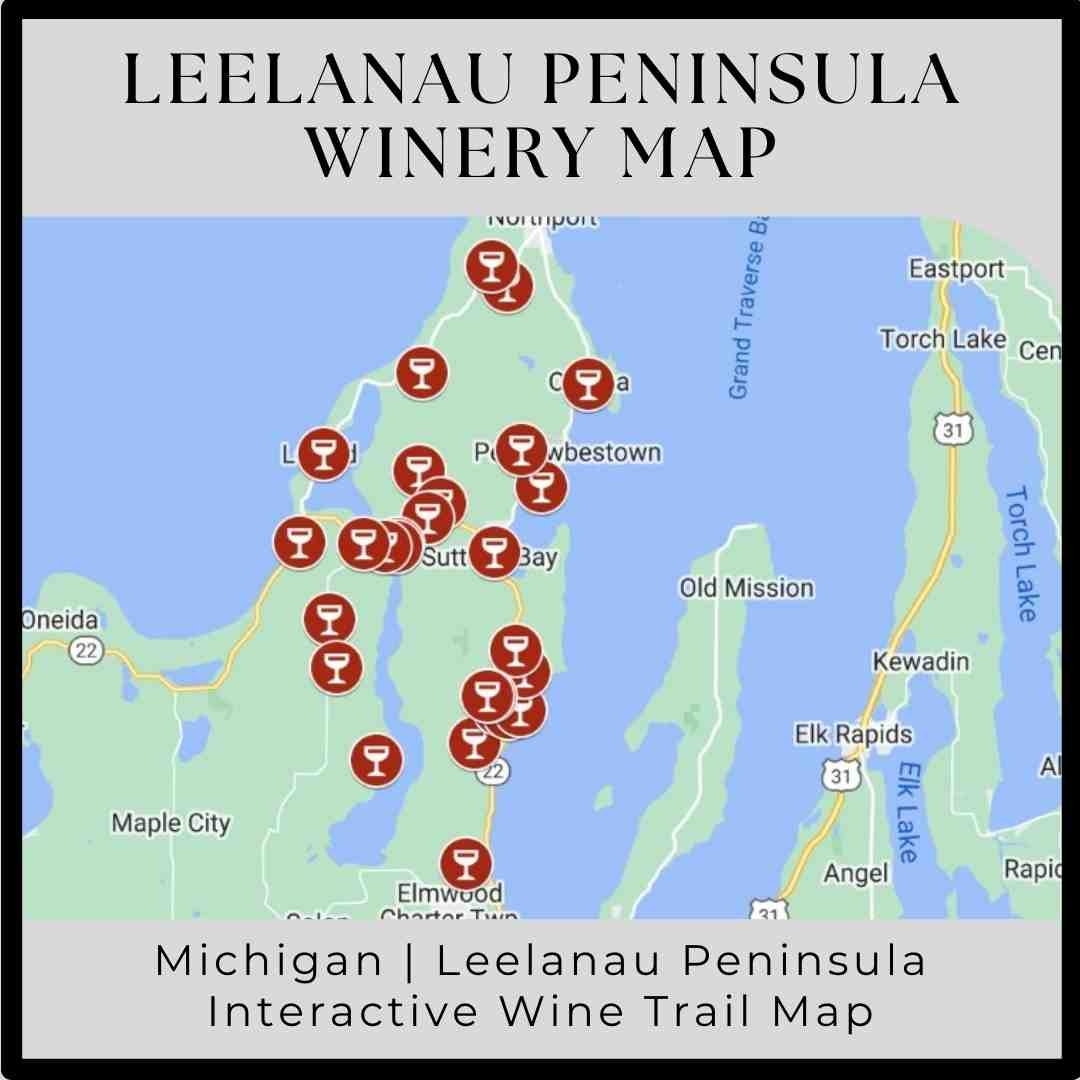 Michigan Wine Trail Maps Guided Wino