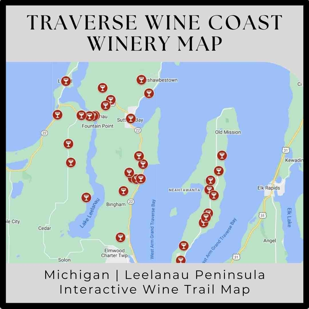 Michigan Wine Trail Maps Guided Wino