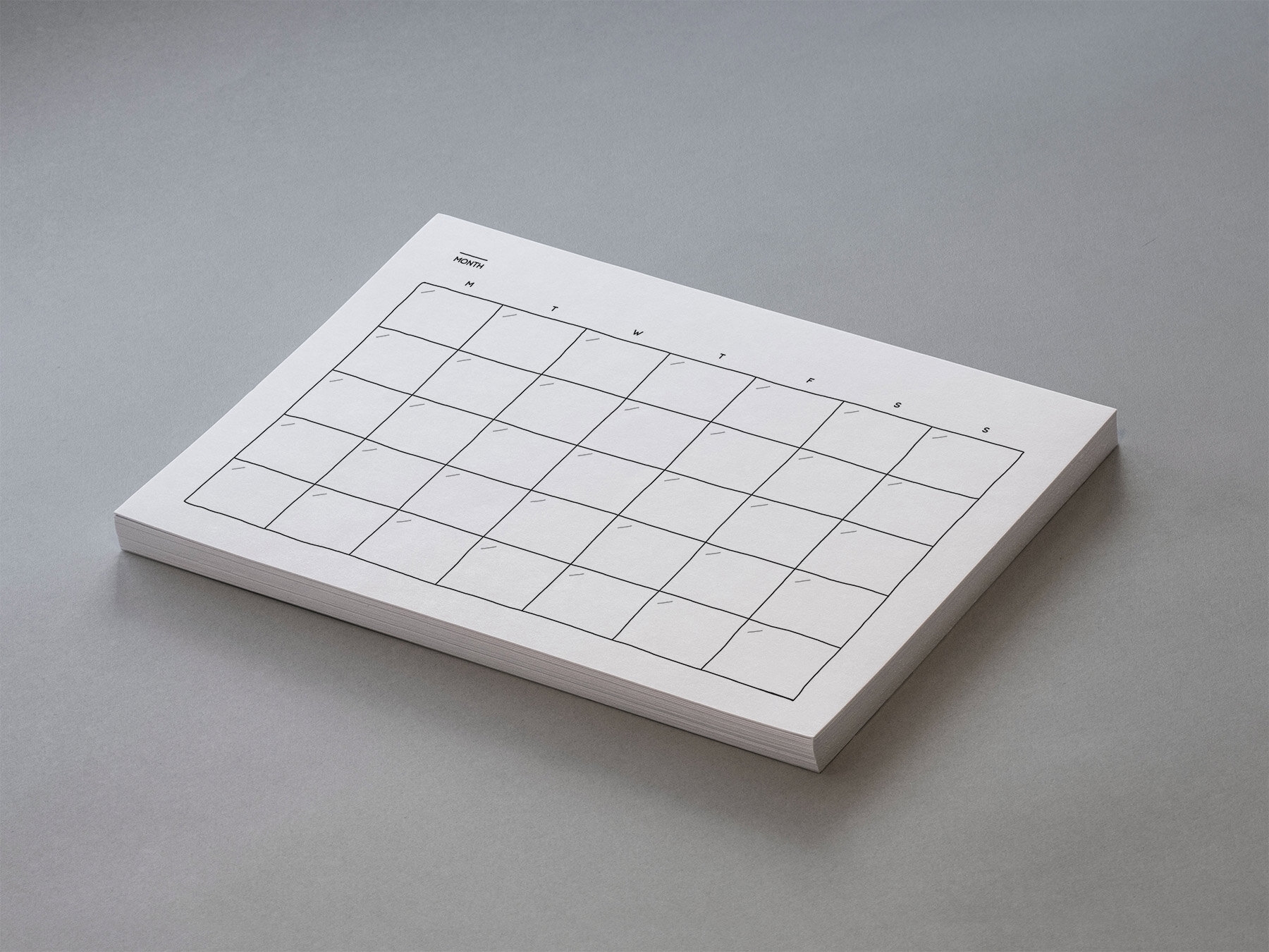 Minimalist Printable Calendar Anastasia Parmson Visual Artist