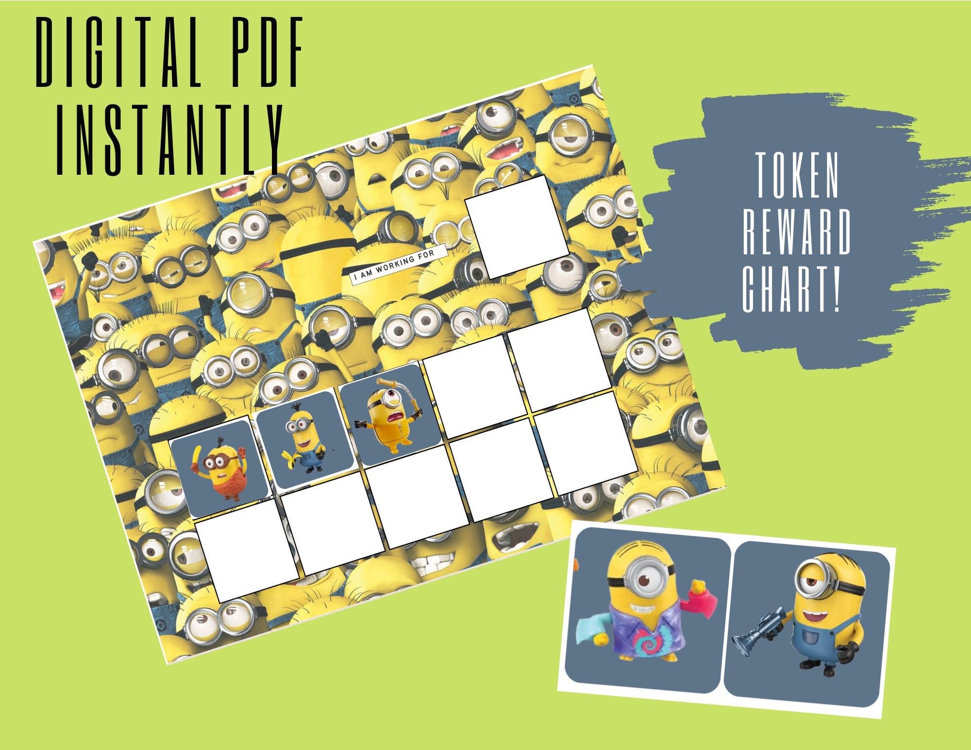 Minions Reward Chart Etsy