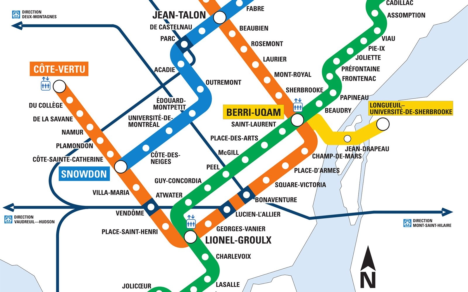 Montreal Metro Map Go Montreal Tourism Guide