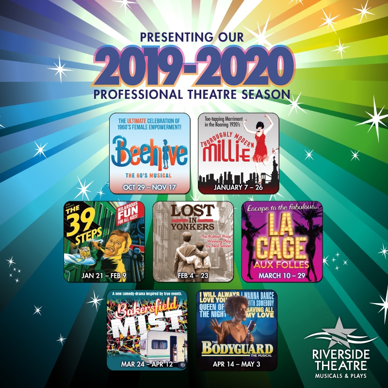 Riverside Theater Printable Seating Chart