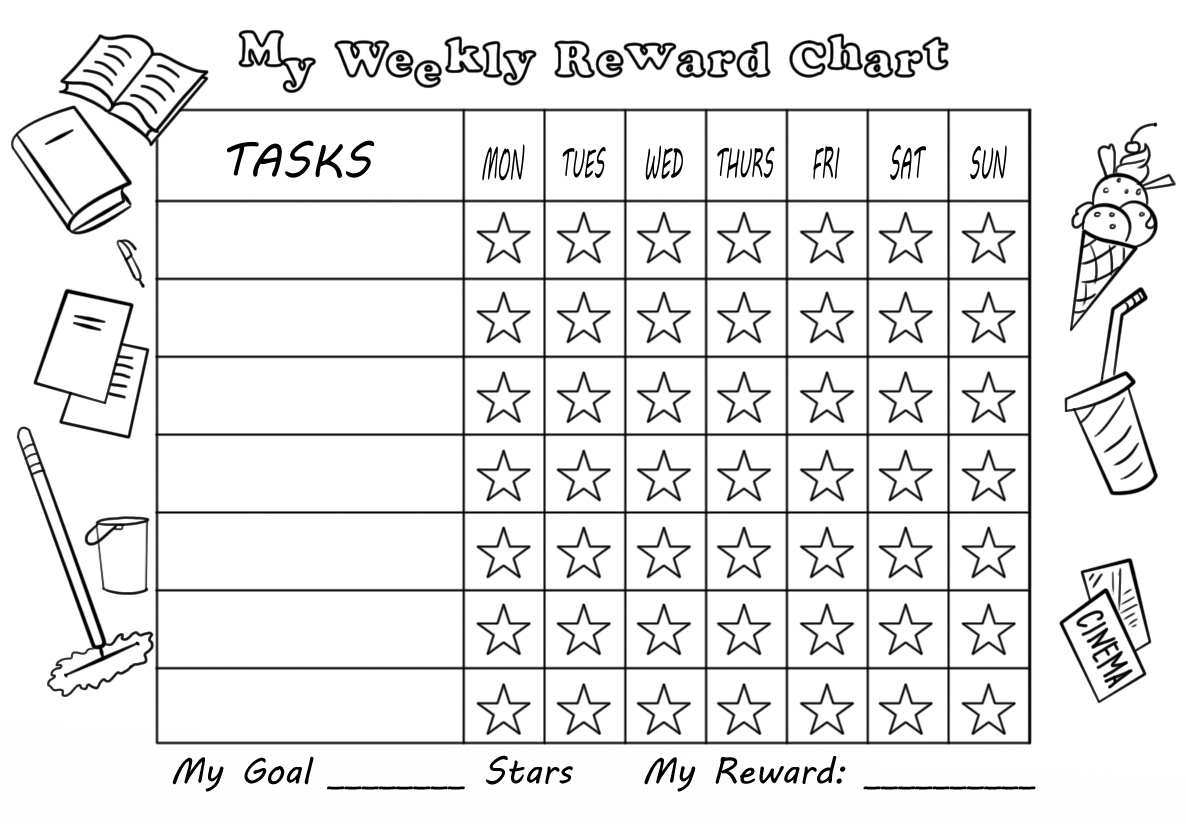 Weekly Star Chart Printable