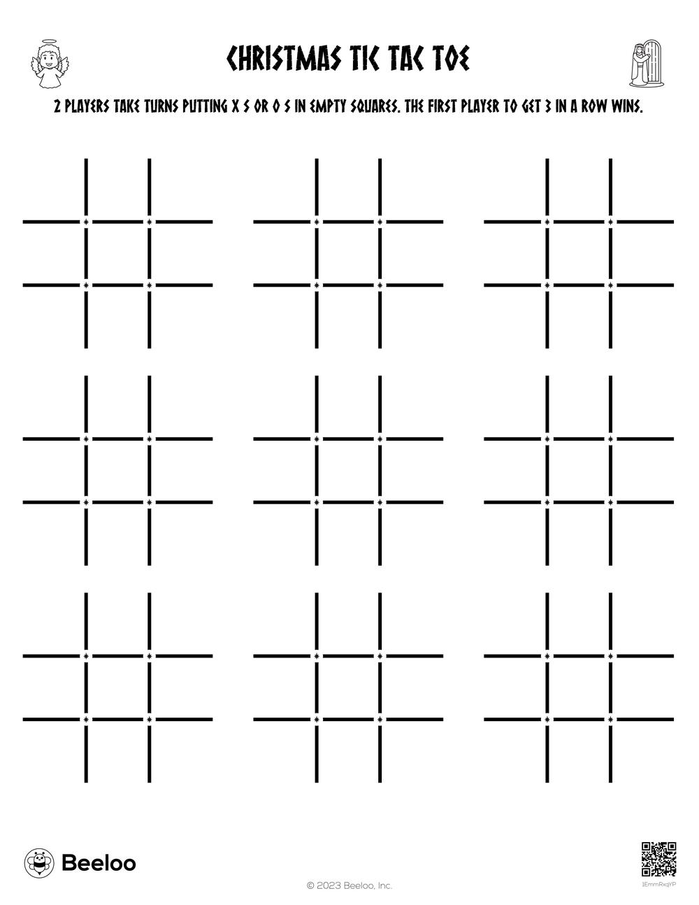 Nativity themed Tic tac toe Games Beeloo Printable Crafts And Activities For Kids Nativity themed Tic tac toe Games Beeloo Printable Crafts And Activities For Kids