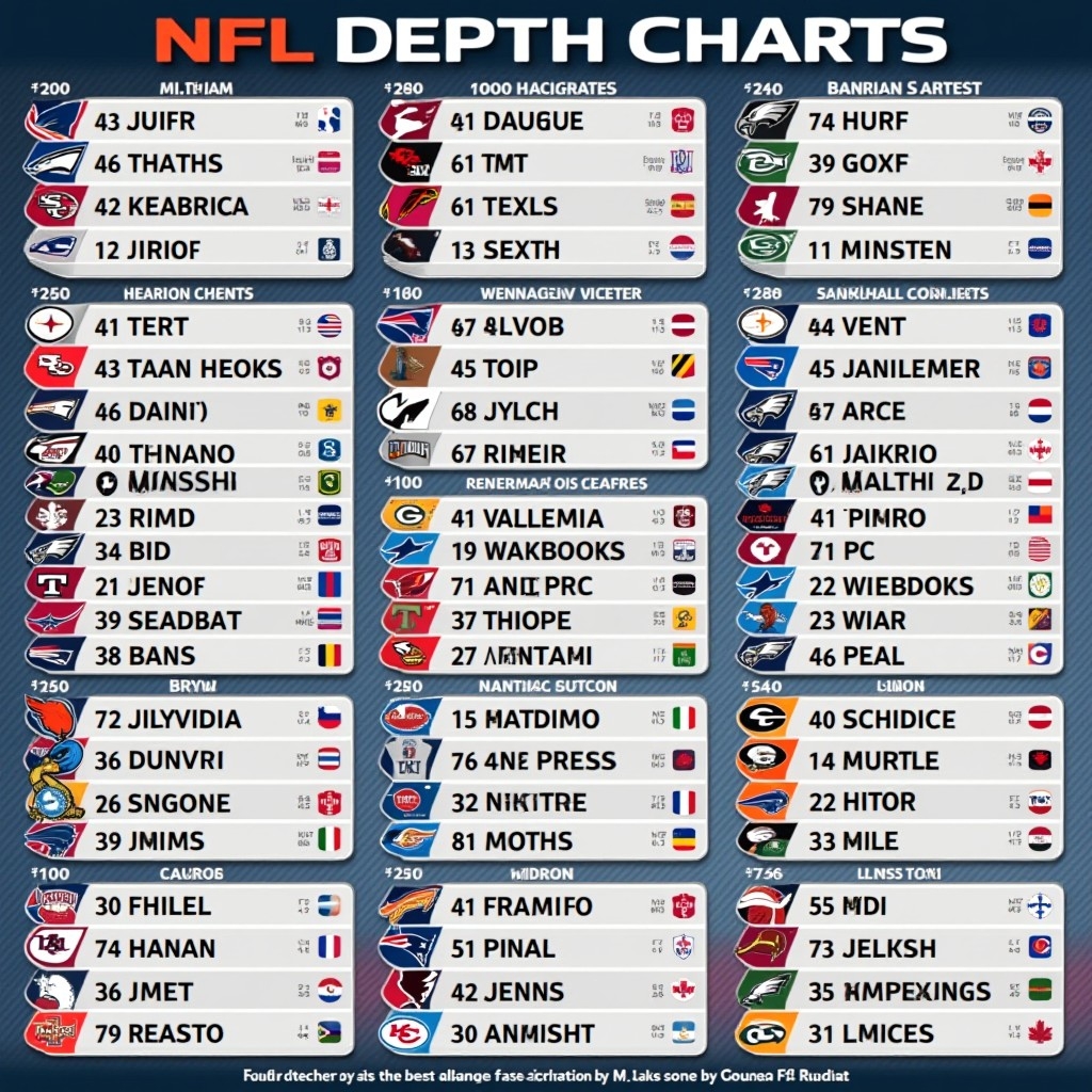 Printable Current Nfl Depth Charts