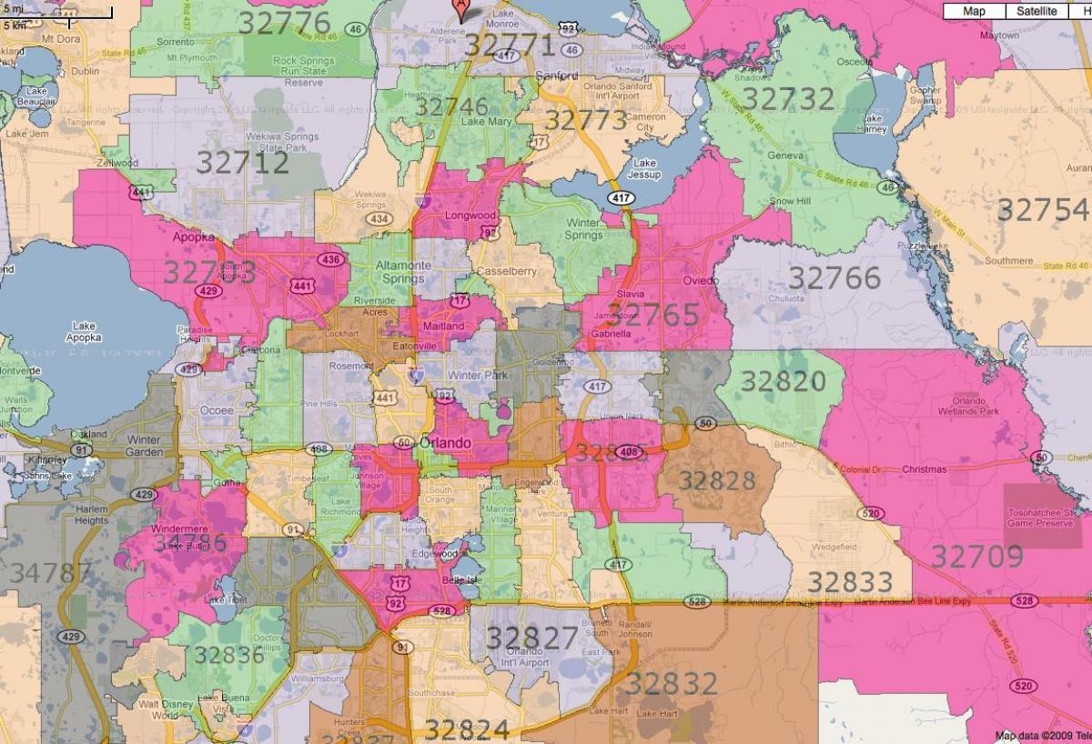 Orlando Zip Code Map Zip Code Map Orlando Florida USA Orlando Zip Code Map Zip Code Map Orlando Florida USA