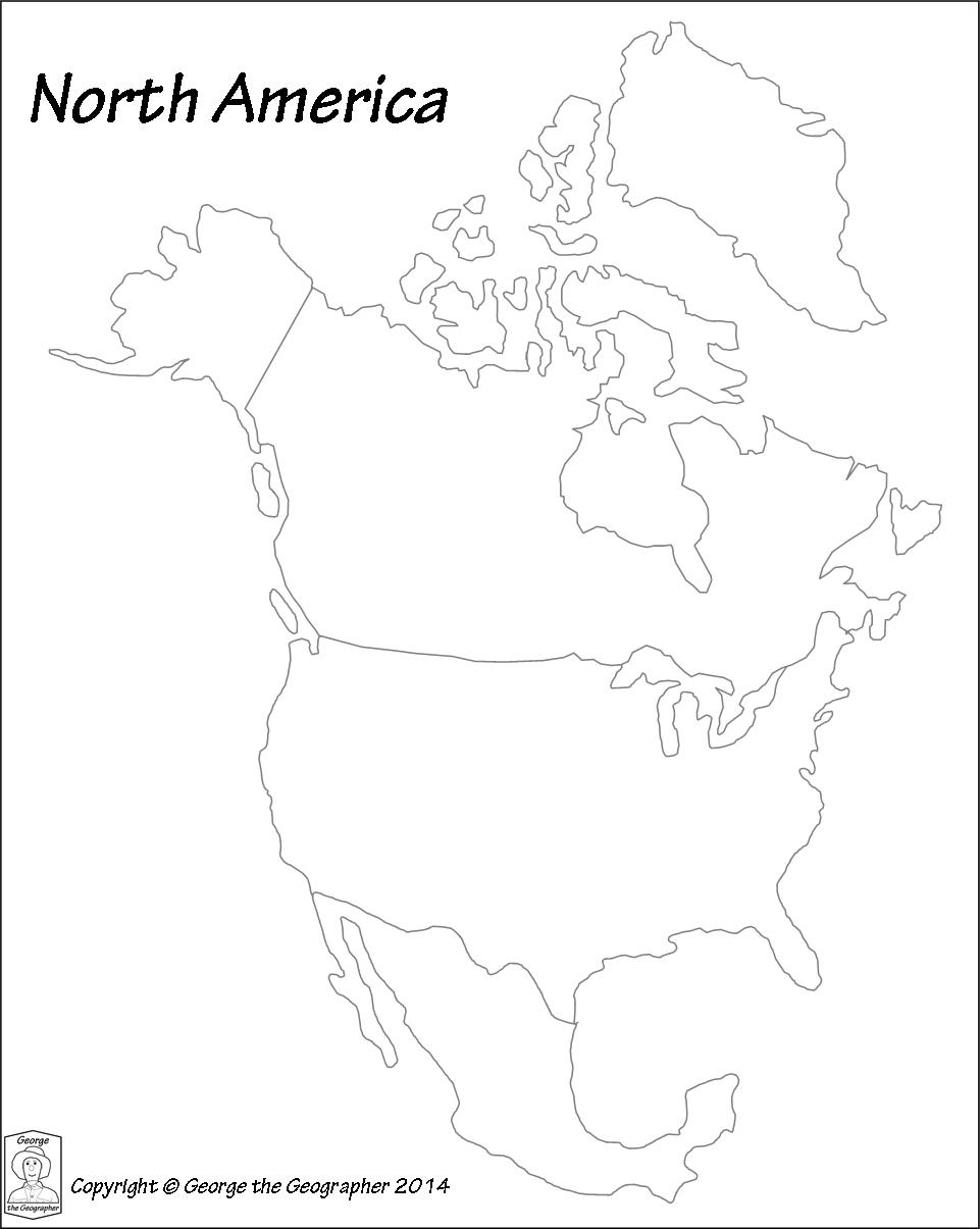 Us Map Outline Printable