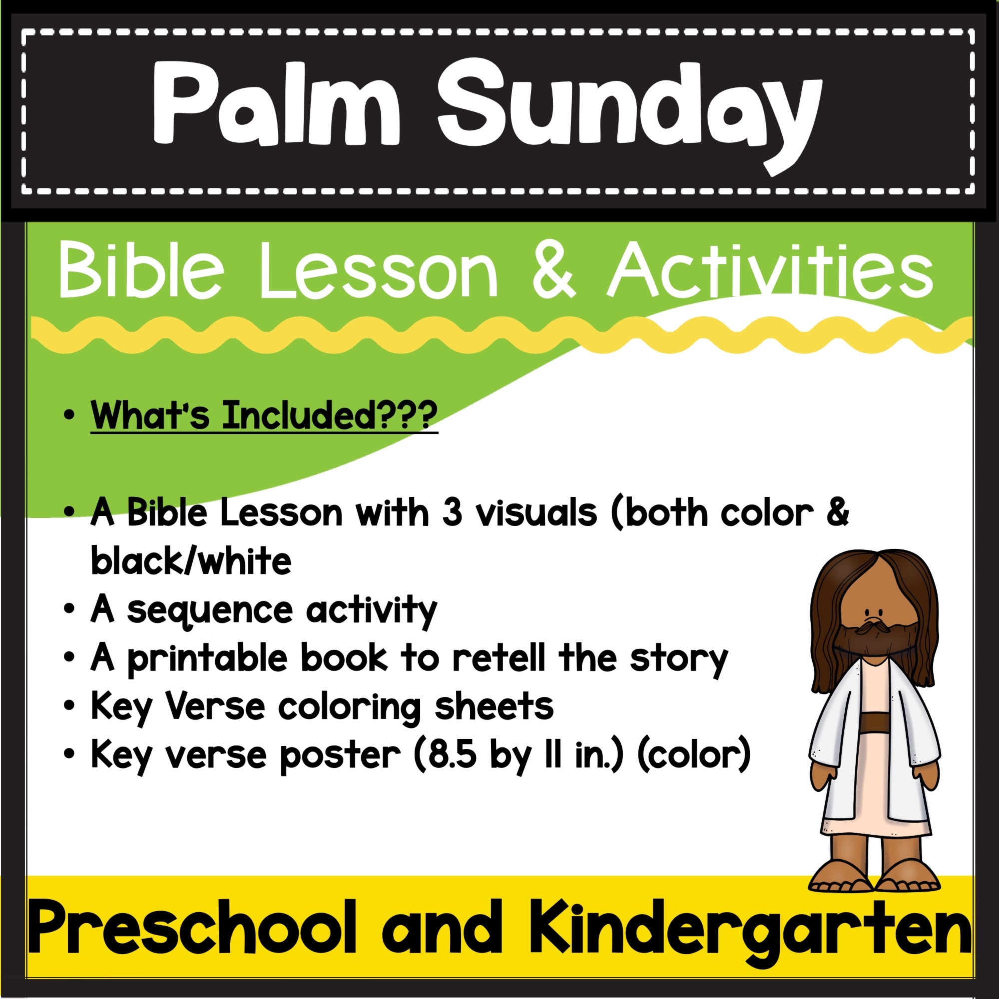 Free Printable Palm Sunday Worksheets