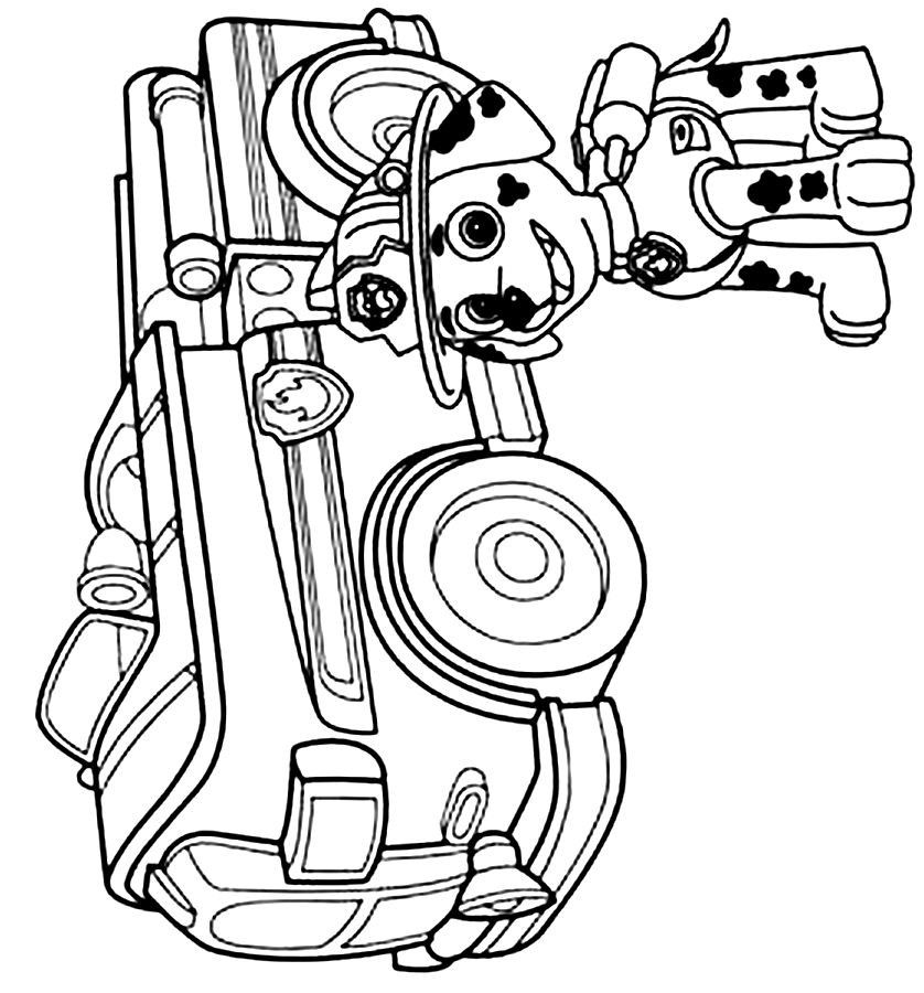 Paw Patrol Coloring Pages Printable 669835 Clipart Library