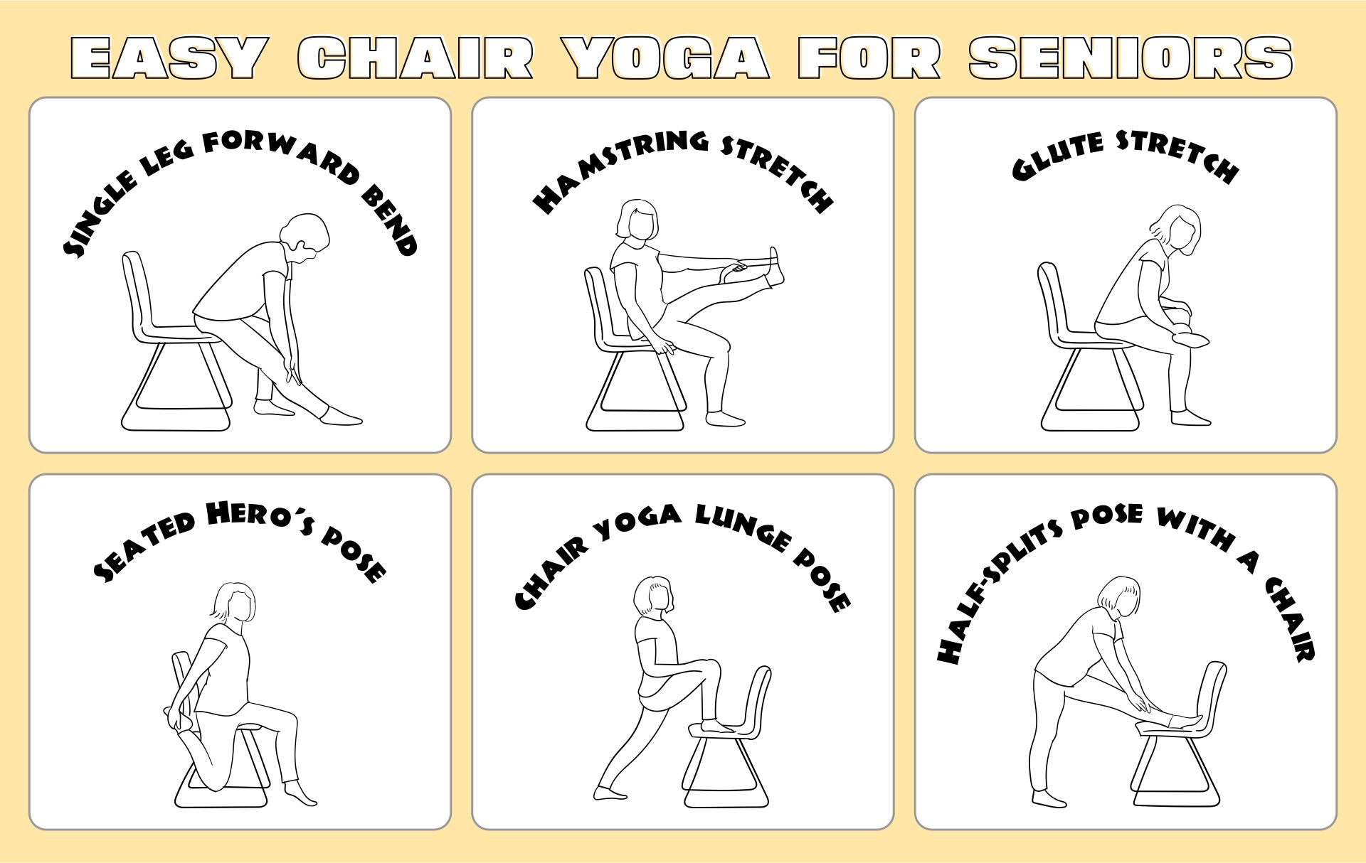 Printable Chair Yoga Chart Pdf Printable Chair Yoga Chart Pdf