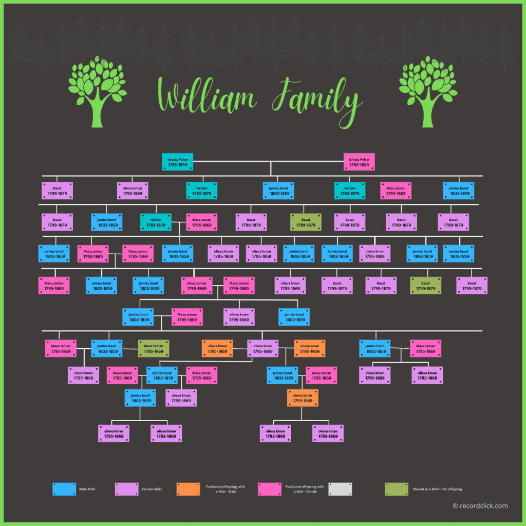 Pdf Template Free Genealogy Summer Is Almost Here And That Means Family Reunions This Tree Can