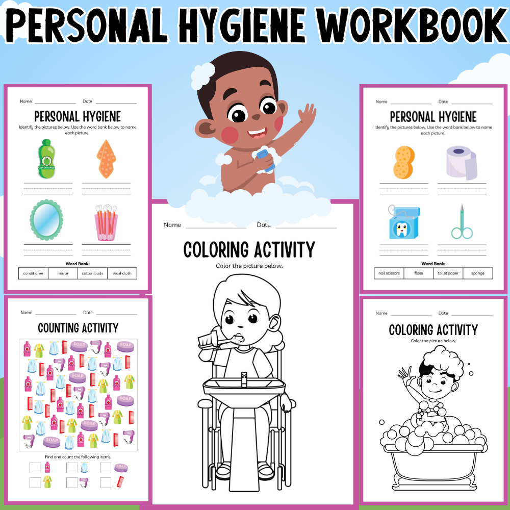 Free Printable Personal Hygiene Charts Free Printable Personal Hygiene Charts