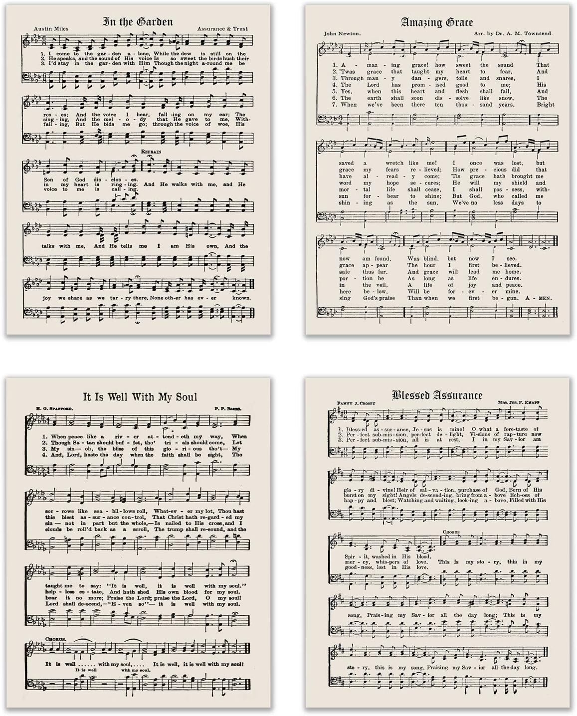 Gospel Sheet Music Free Printable