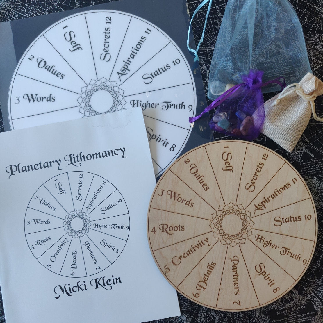 Planetary Lithomancy By Micki Klein Benebell Wen