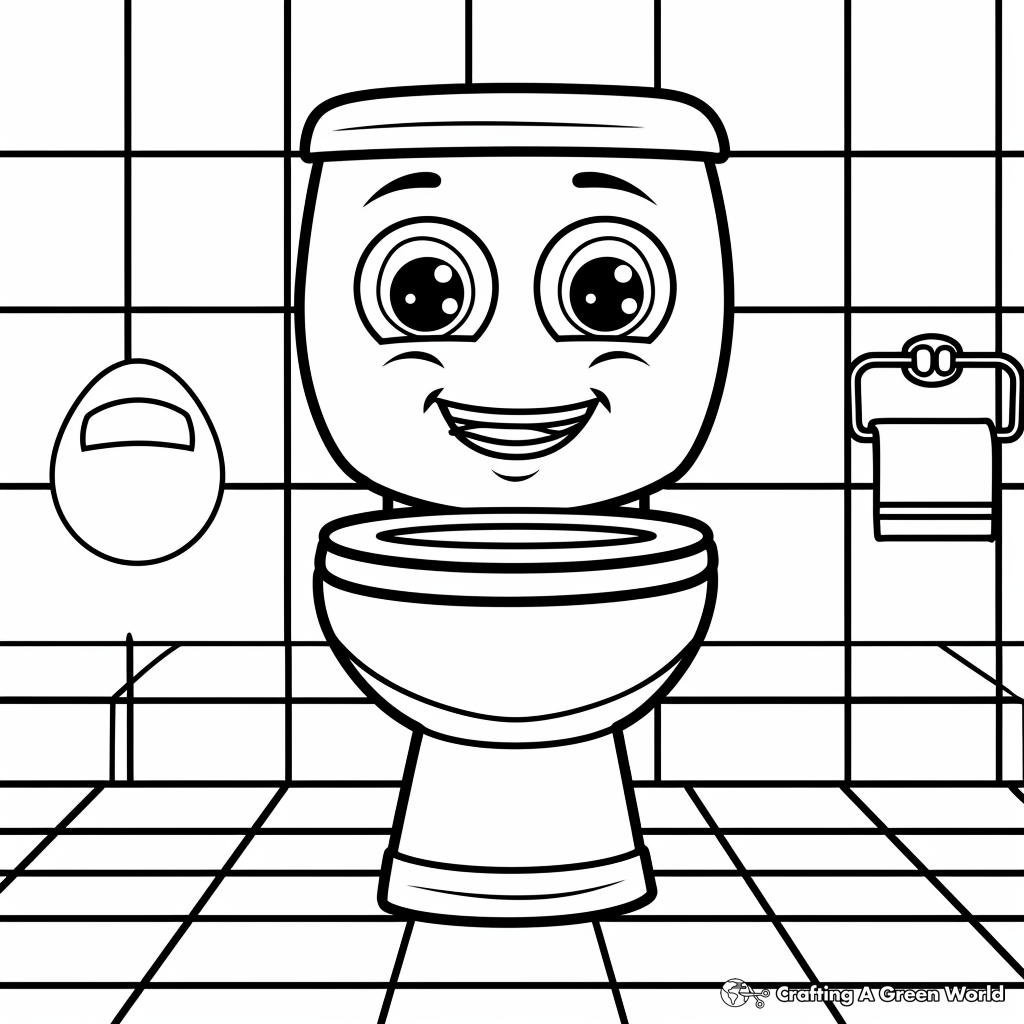 Potty Training Coloring Pages Free Printable 
