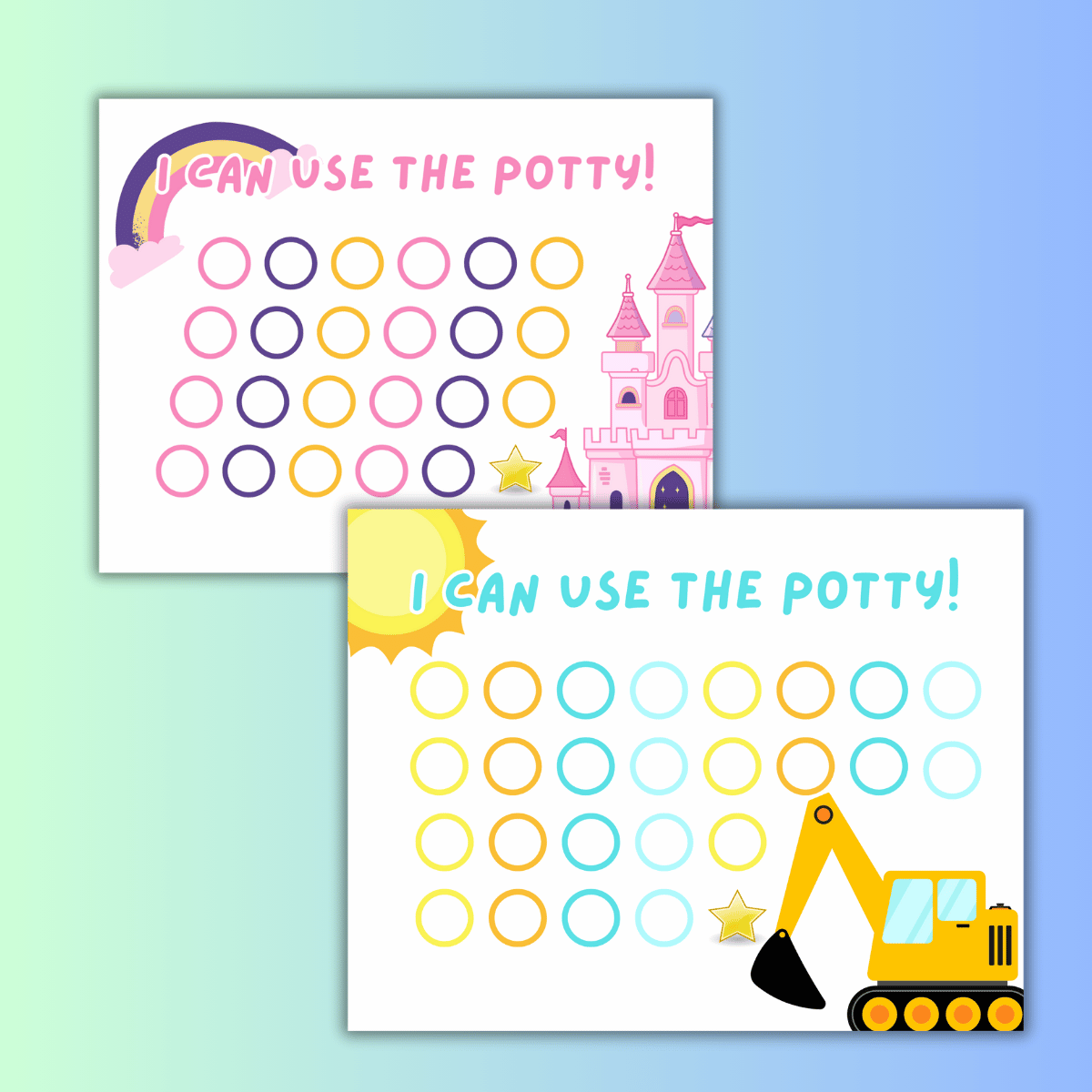 Potty Training Rewards Chart