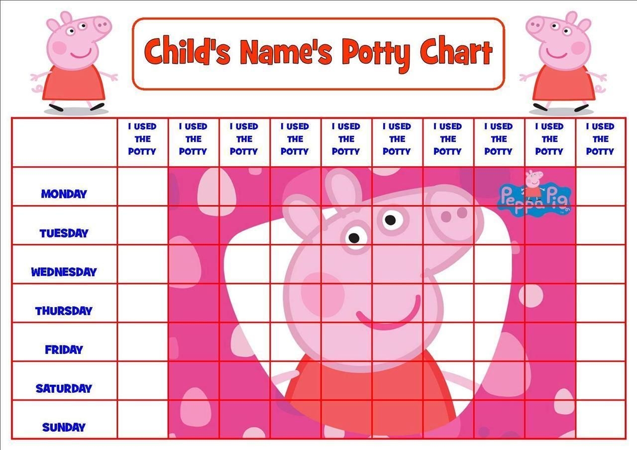 Potty Training Sticker Chart Paper Projects 01 70 30 022 Peppa Pig Potty And Toilet Training Library Mr Bean