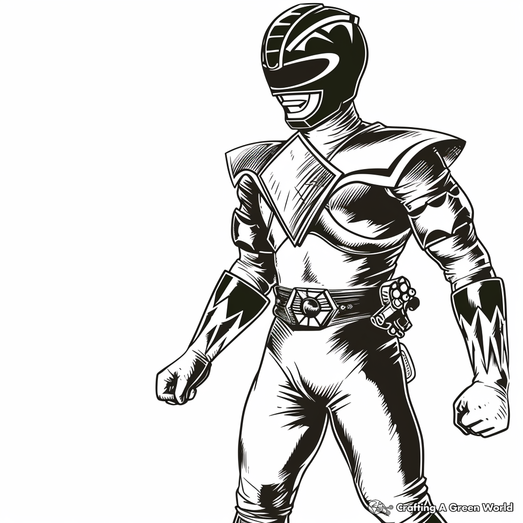 Power Rangers Coloring Pages Free Printable 