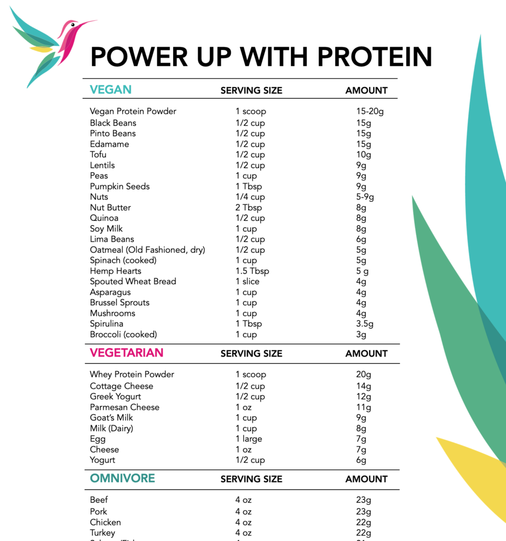 Power Your Day With Protein Unbranded Well Resourced Dietitian