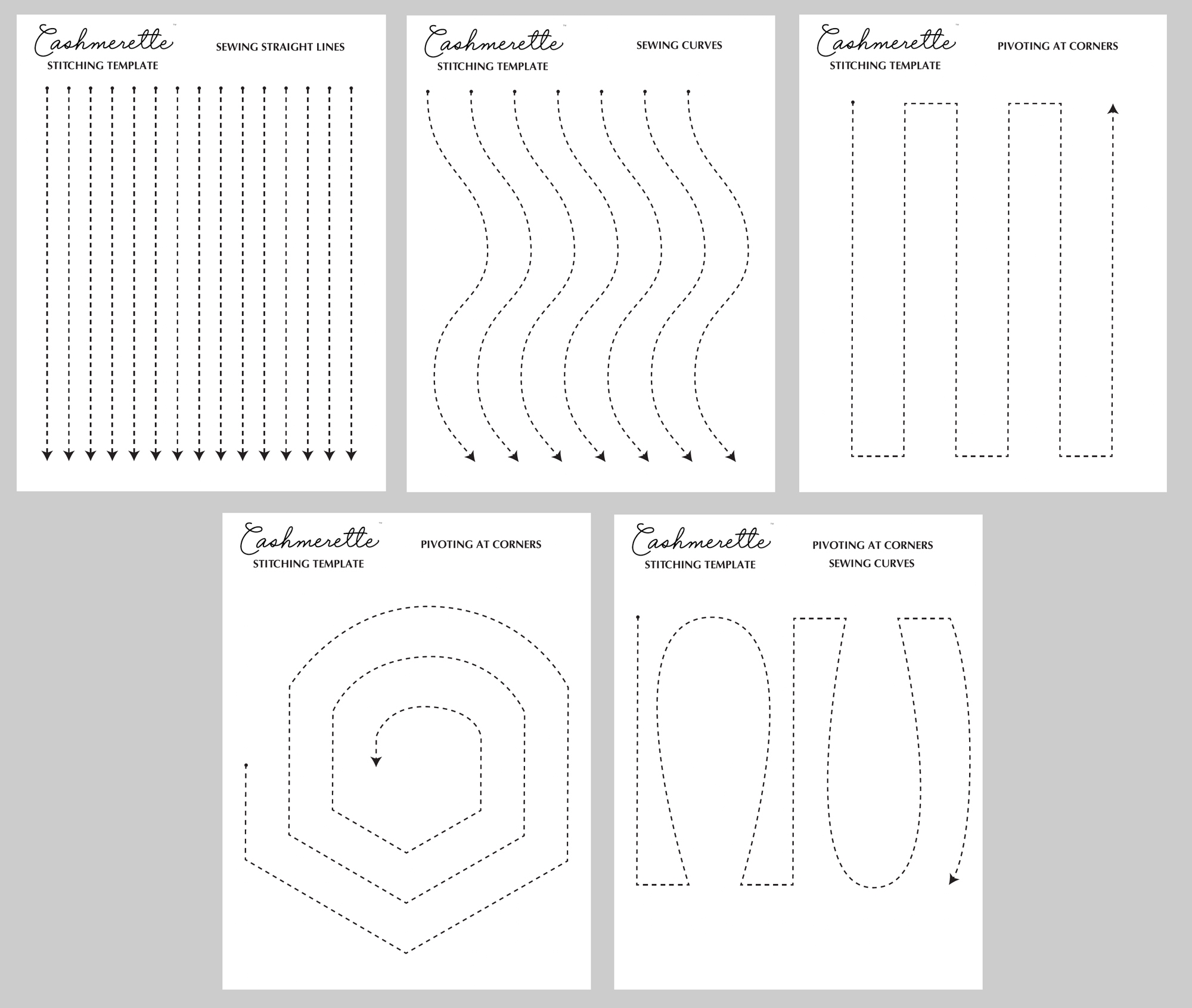 Free Printable Sewing Practice Sheets Pdf