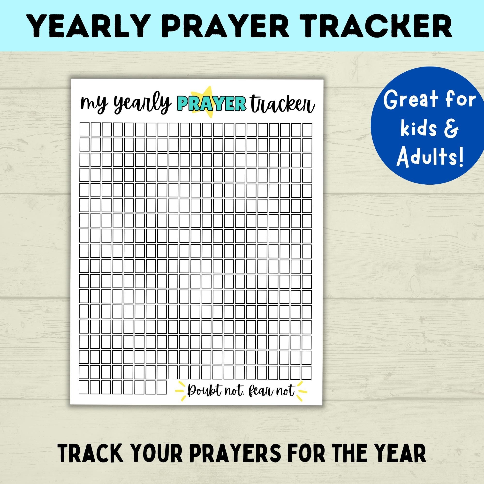 Lds Primary Prayer Chart Printable
