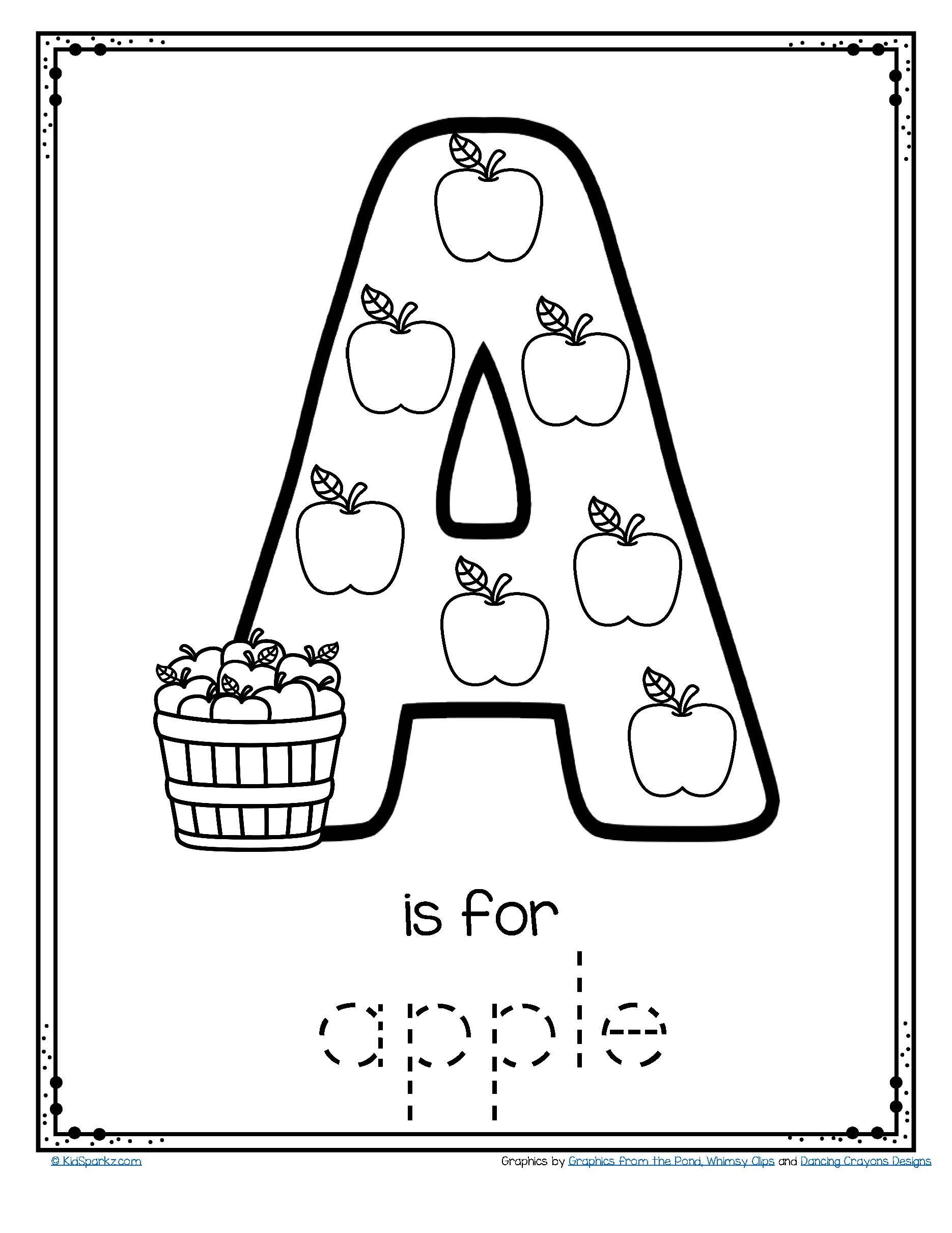 Preschool Letter A Worksheets free Printable Free Preschool 
