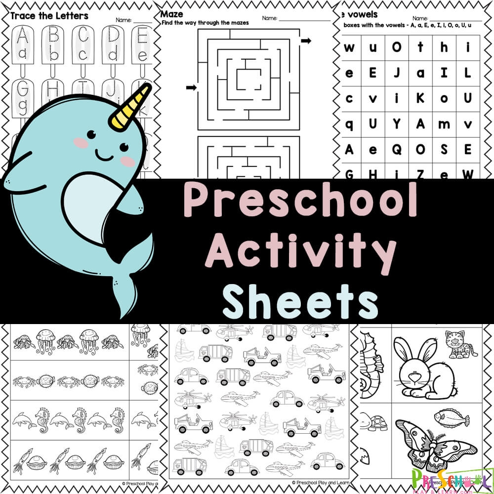 Printable Learning Sheets