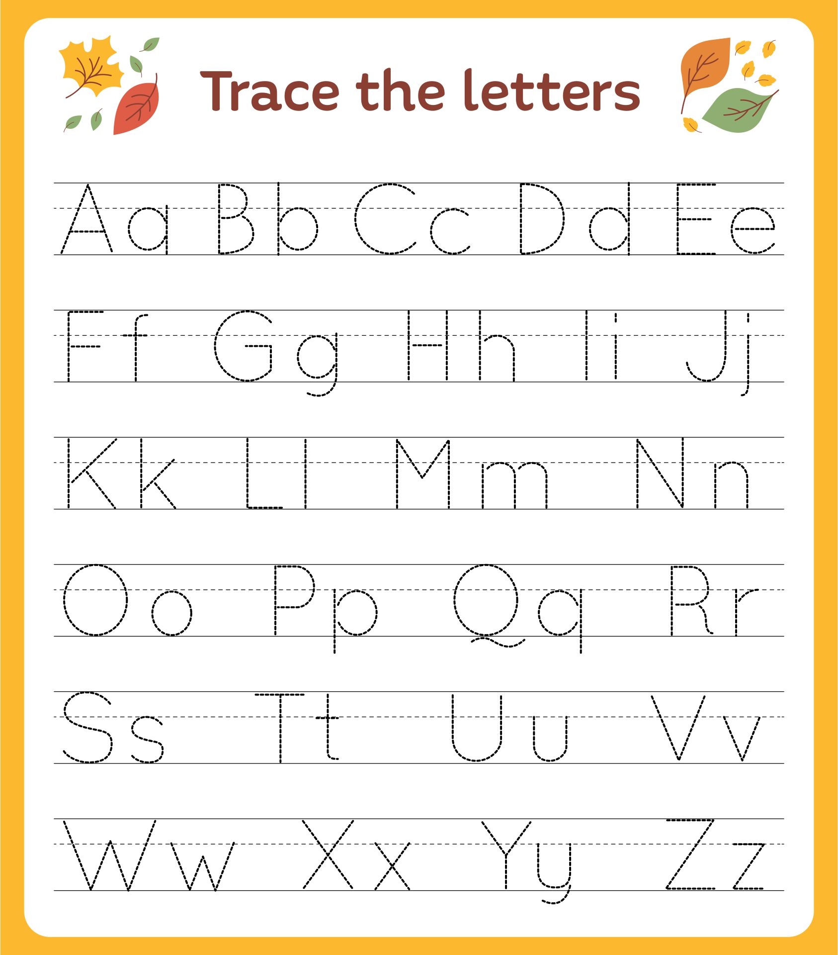 Free Printable Preschool Alphabet Worksheets Free Printable Preschool Alphabet Worksheets