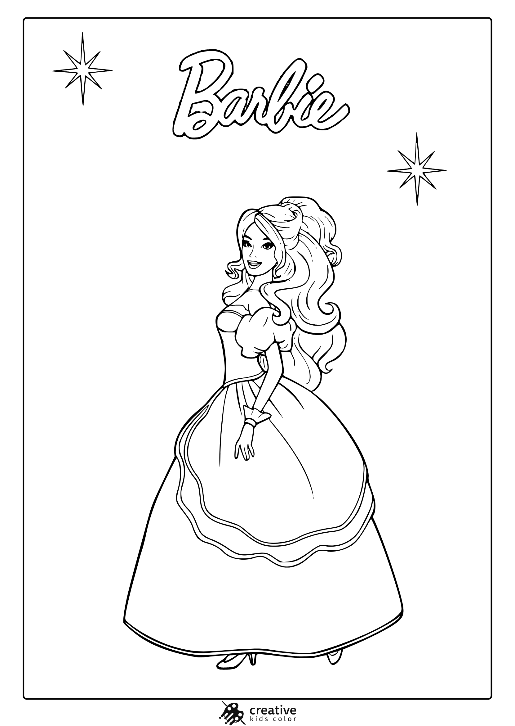 Princess Coloring Pages Free Printable PDFs 