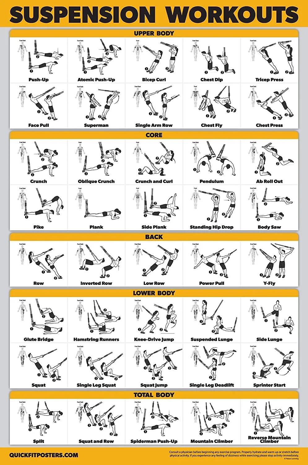 Printable Barre Exercises Printable Barbell Leg Routine Dumbell Bar Workout Chart Poster