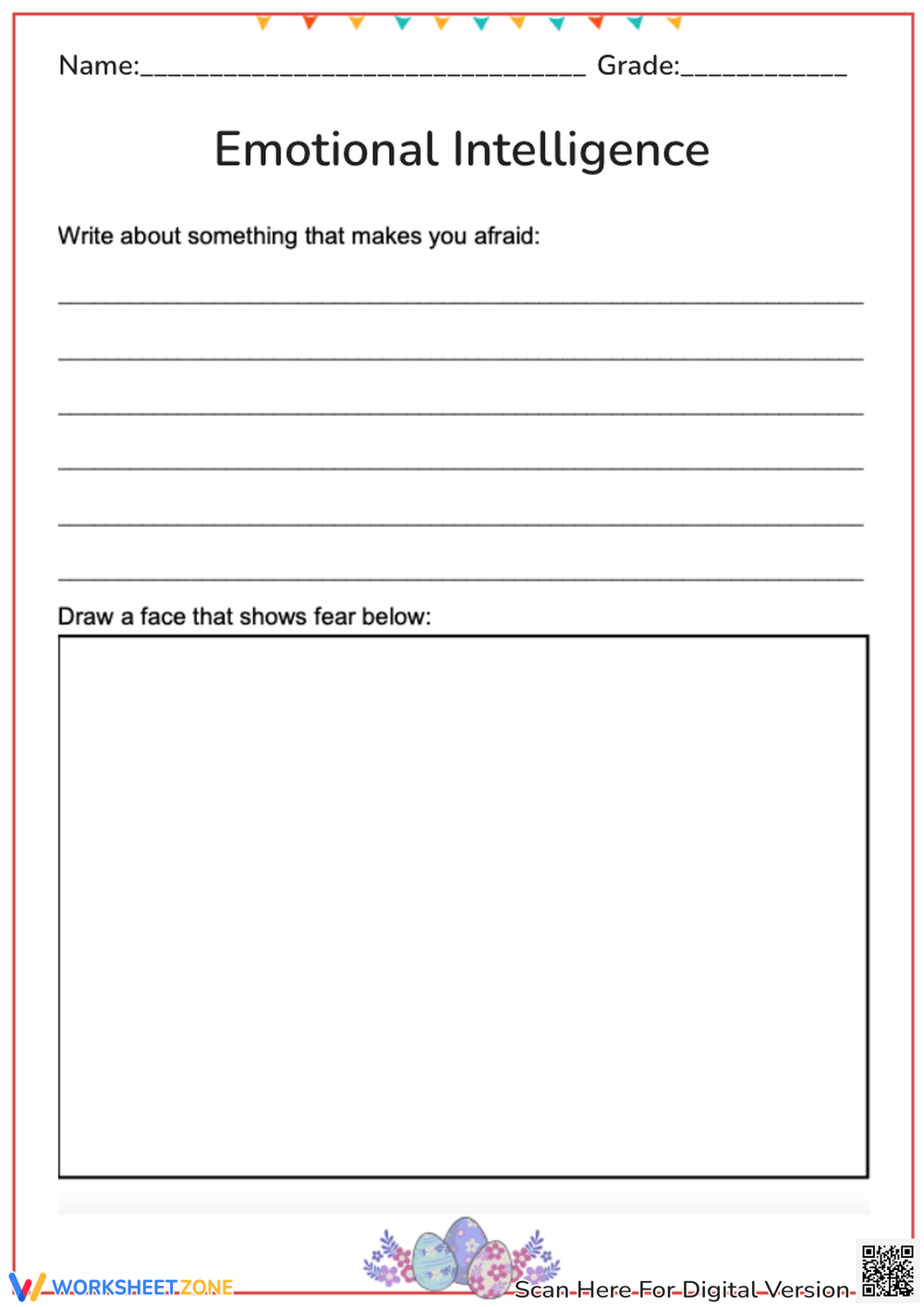 Printable Emotional Intelligence Worksheets
