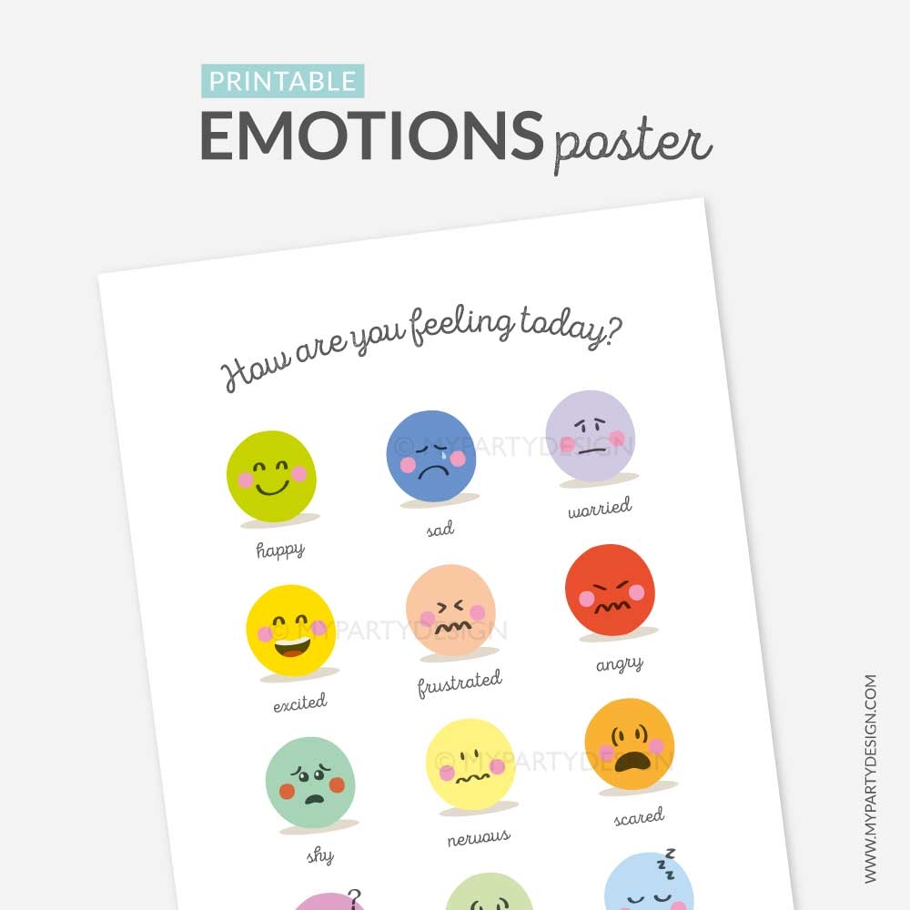 Feeling Chart Printable