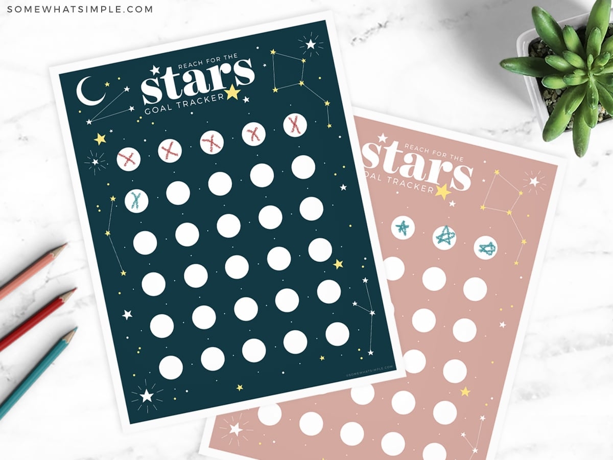 Printable Goal Chart For Kids