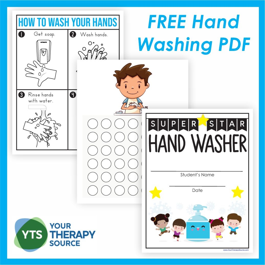 Printable Hand Washing Activities Your Therapy Source