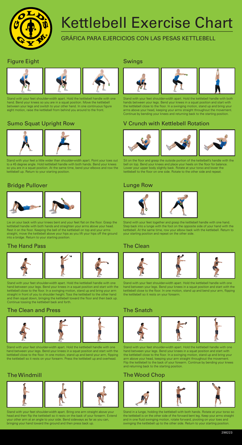 Printable Kb Workout Routine Kettle Bells Women Free Printable Kettlebell Workout Routines List Of