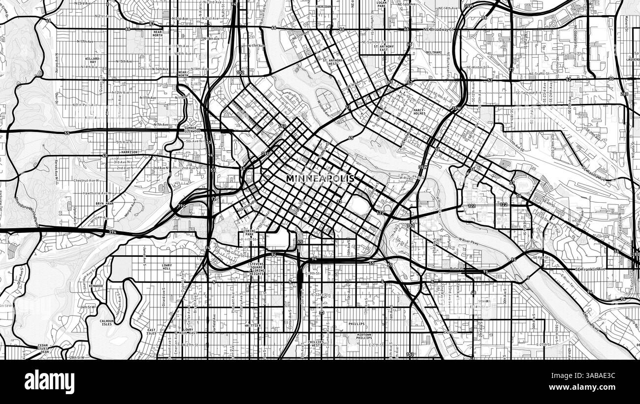Printable Map Hi res Stock Photography And Images Alamy