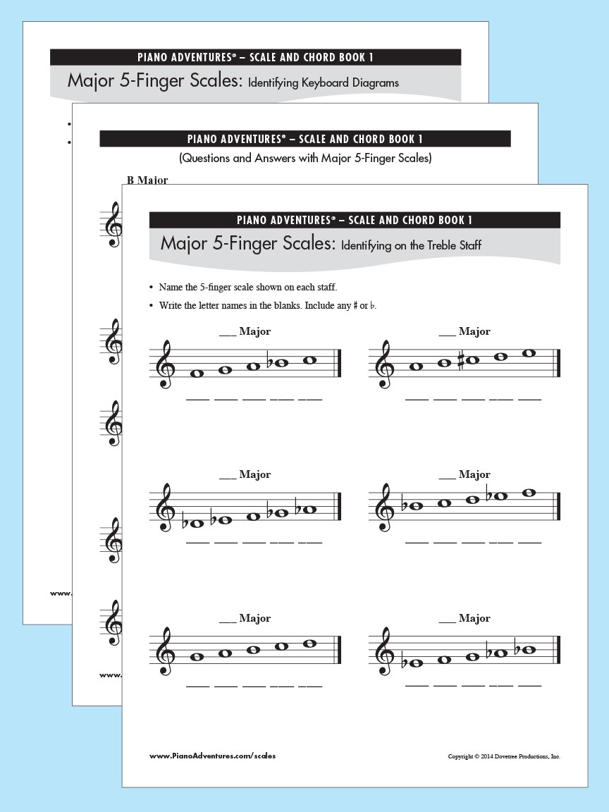 Printable Partner Pages For Scale And Chord Book 1 Faber Piano Adventures Printable Partner Pages For Scale And Chord Book 1 Faber Piano Adventures