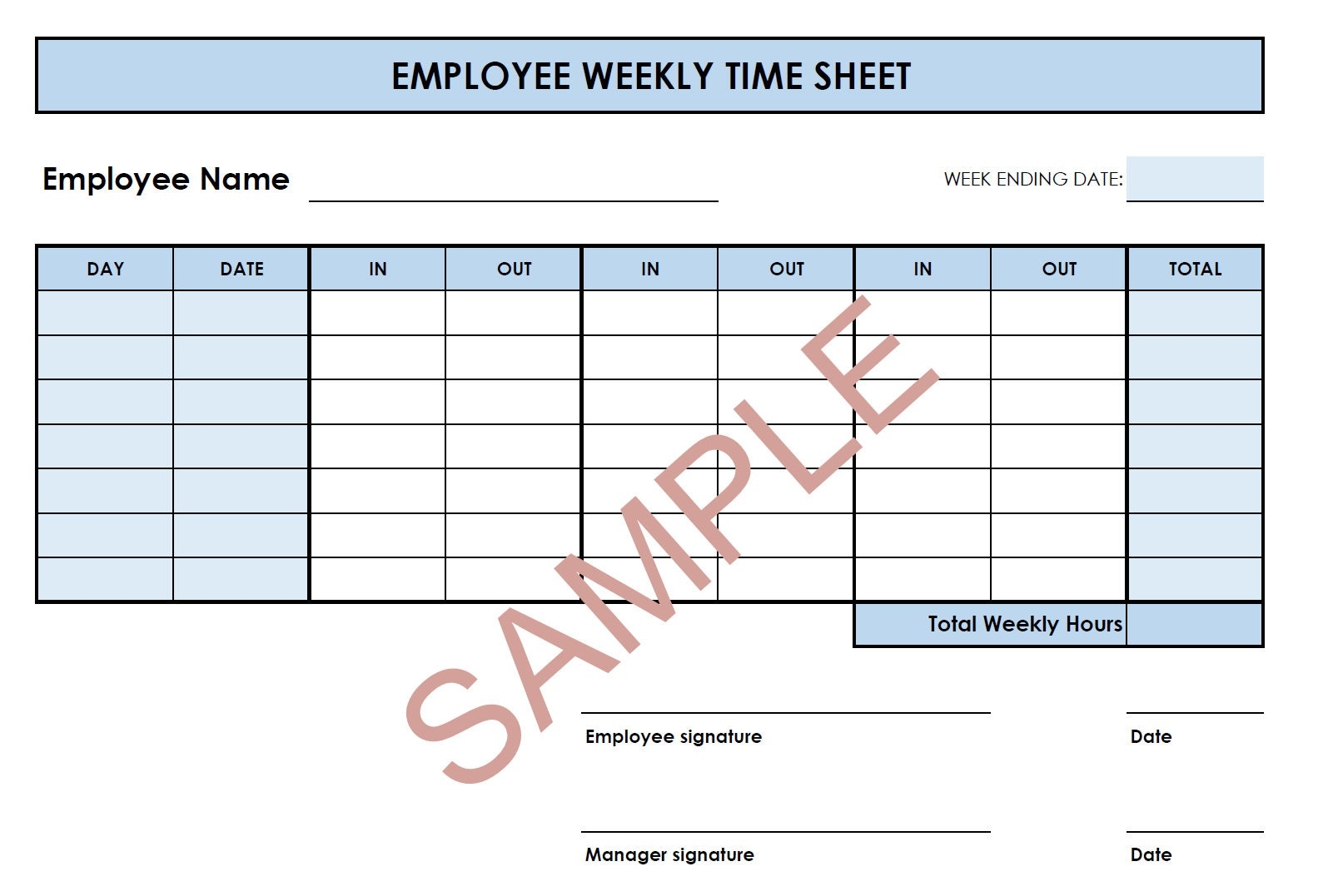Printable PDF Weekly Timesheet In Out Printable Timesheet Time Worksheets Library Printable PDF Weekly Timesheet In Out Printable Timesheet Time Worksheets Library