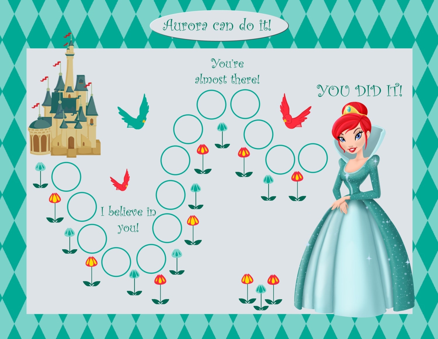 Disney Reward Chart Printable