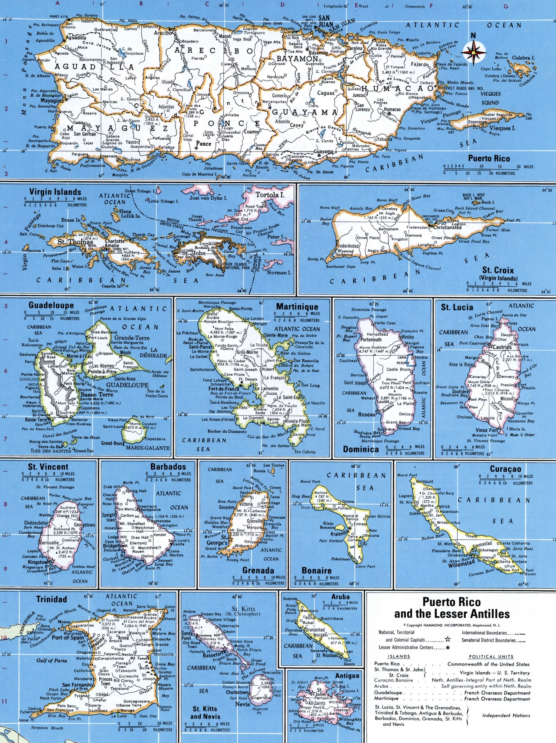 Puerto Rico Map Detailed Map Of Puerto Rico And The Antilles With Cities And Towns Puerto Rico Map Detailed Map Of Puerto Rico And The Antilles With Cities And Towns