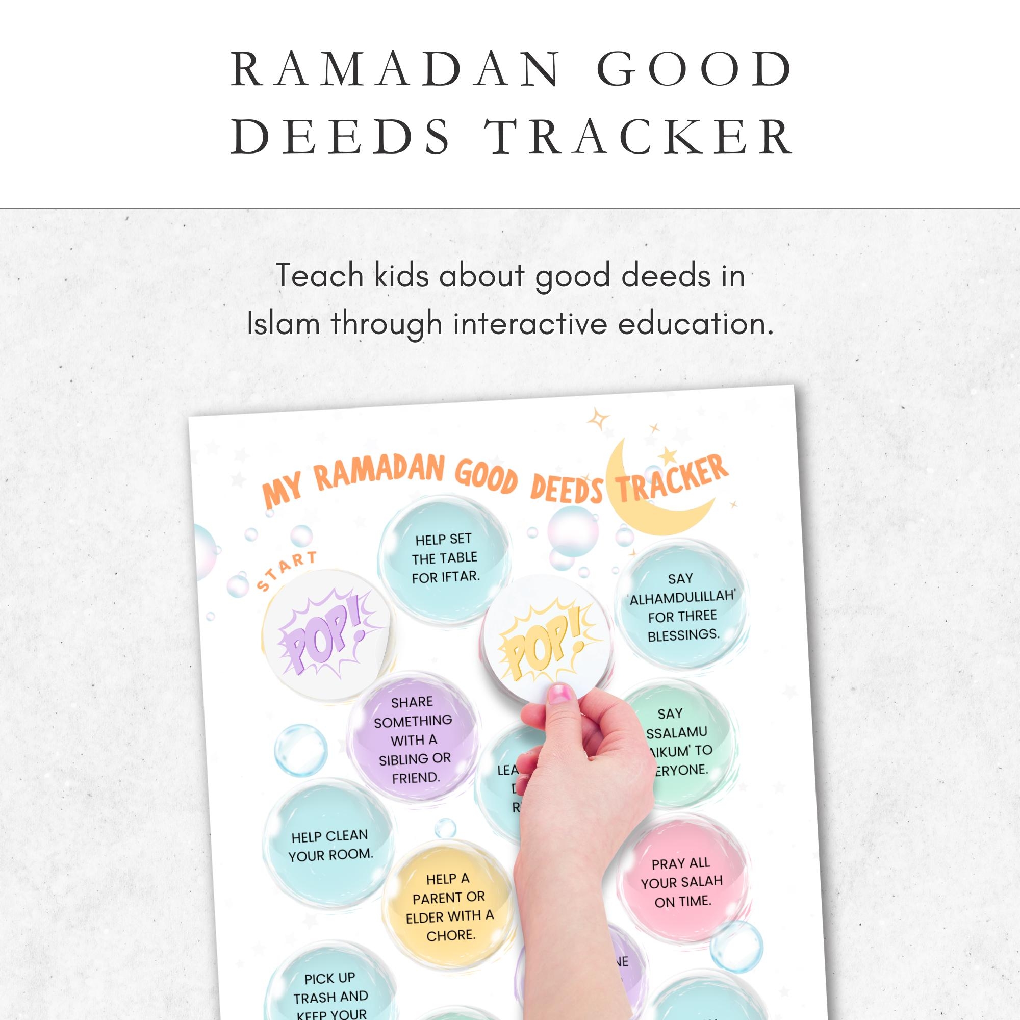 Good Deed Chart Printable