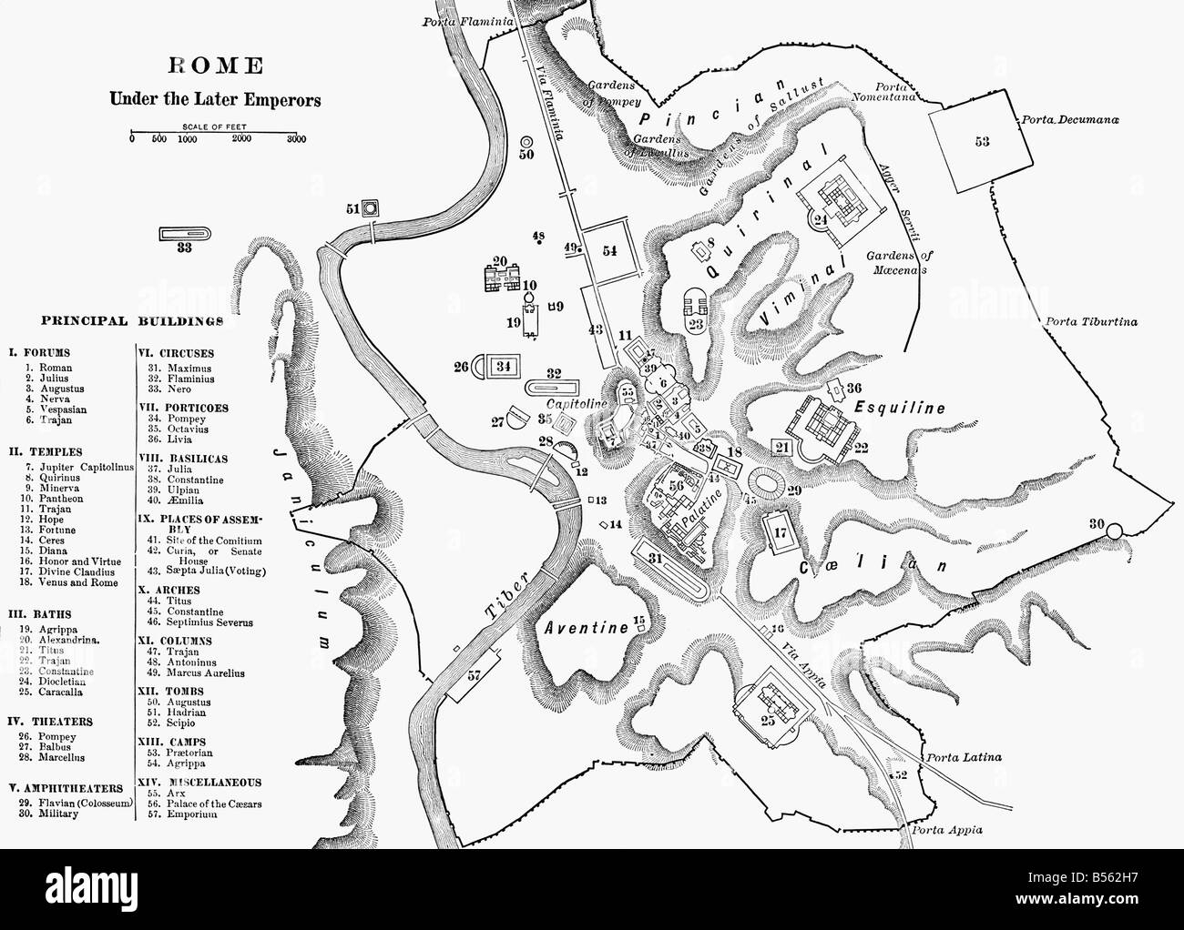 Ancient Rome Map Printable
