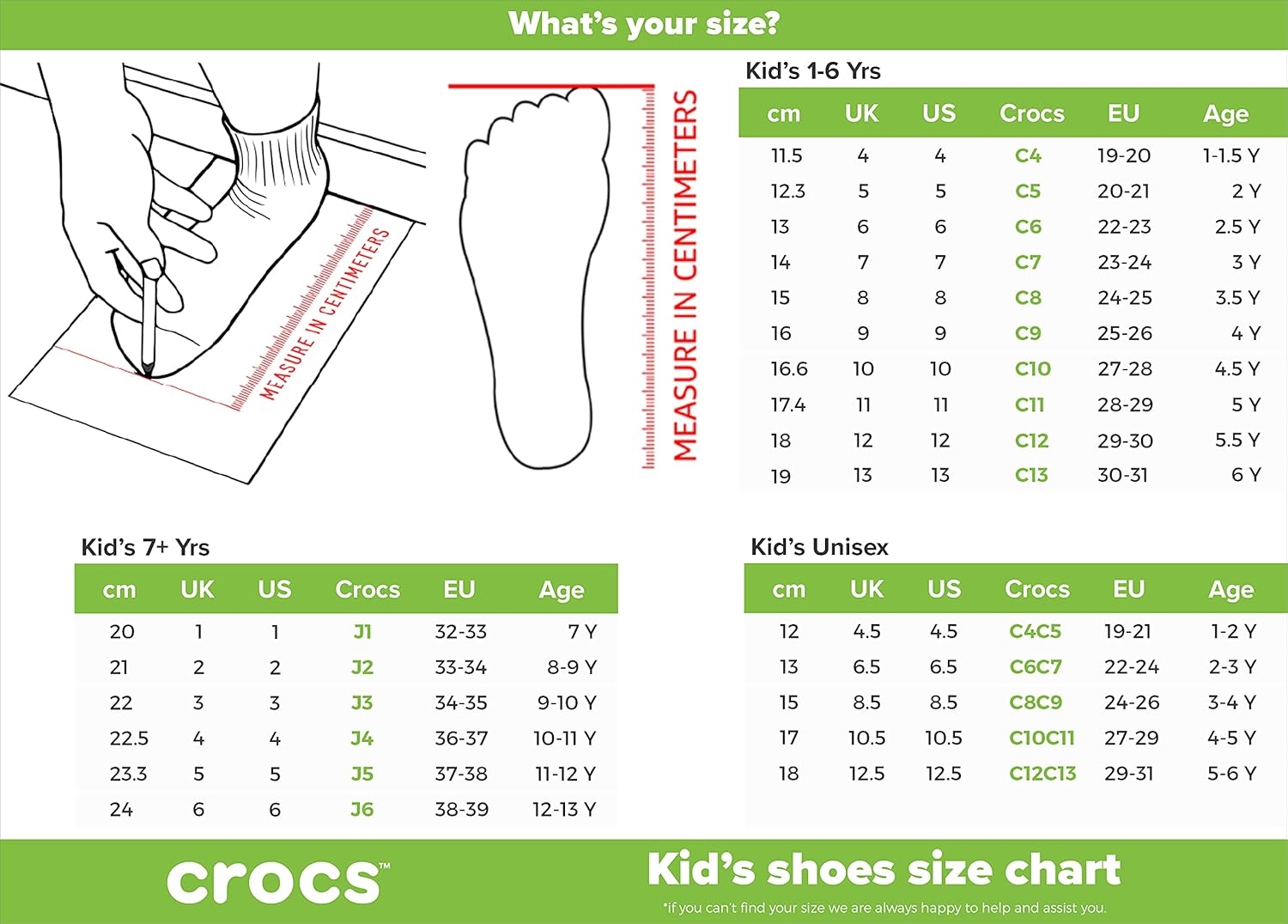 Sale Crocs 11 Size New Arrivals Crocs Printable Size Chart
