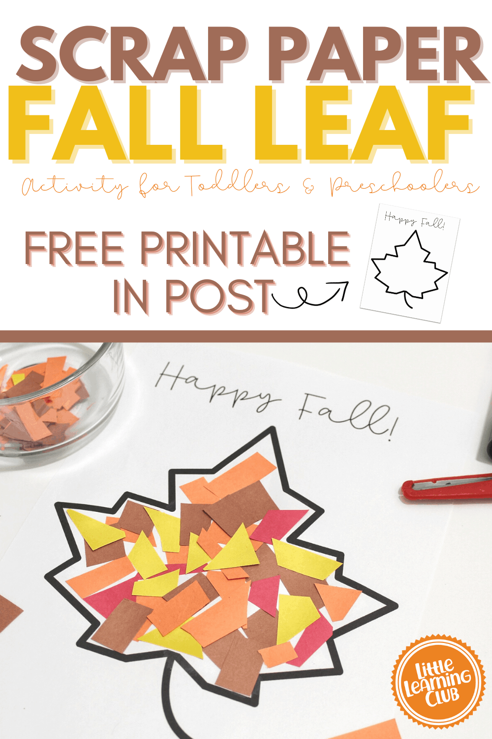 Fall Leaves Worksheets Printables