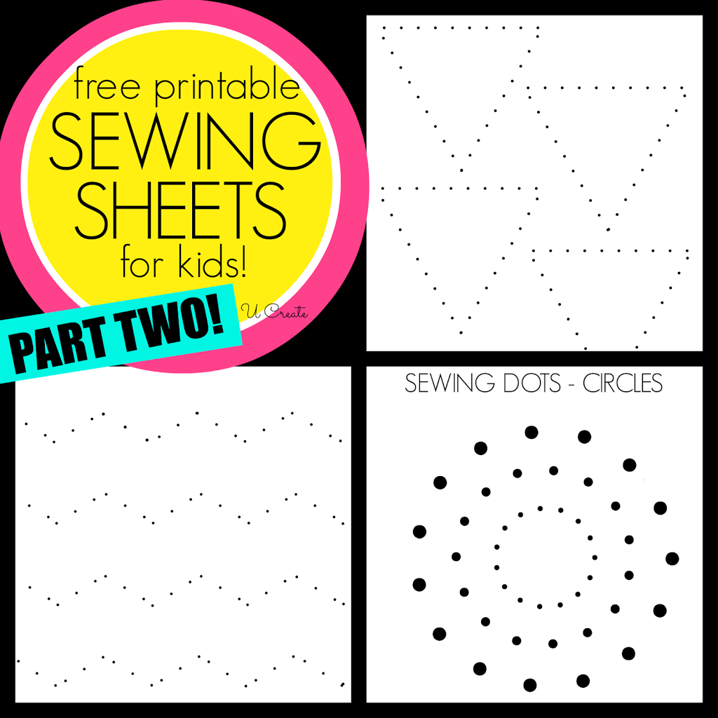 Sewing Sheets For Kids PART TWO U Create